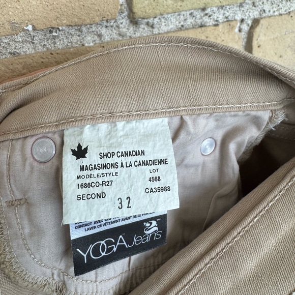 Yoga Jeans Beige Pants - Picture 4 of 4